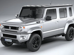 Suzuki Jimny 4style 5-door 2024 3D Model