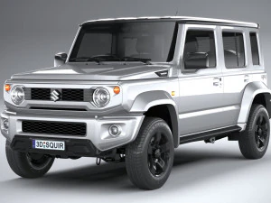 Suzuki Jimny 4style 5-door 2024 3D Model
