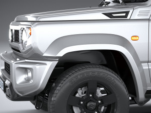 Suzuki Jimny 4style 5-door 2024 Modelo 3D