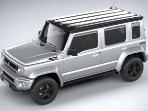 Suzuki Jimny 4style 5-door 2024 3D Model