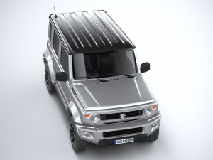 Suzuki Jimny 4style 5-door 2024 Modelo 3D