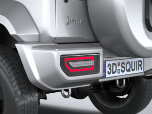 Suzuki Jimny 4style 5-door 2024 Modelo 3D