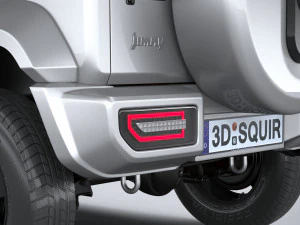 Suzuki Jimny 4style 5-door 2024 3D Model