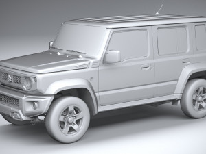 Suzuki Jimny 4style 5-door 2024 Modelo 3D