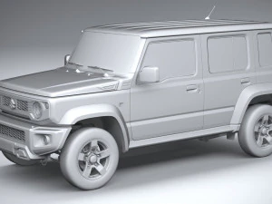 Suzuki Jimny 4style 5-door 2024 3D Model