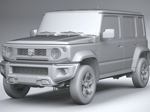 Suzuki Jimny 4style 5-door 2024 Modelo 3D