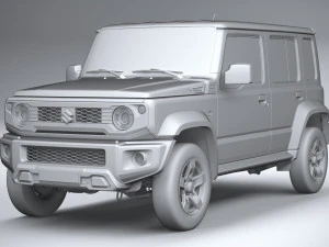 Suzuki Jimny 4style 5-door 2024 3D Model
