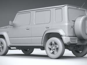 Suzuki Jimny 4style 5-door 2024 Modelo 3D