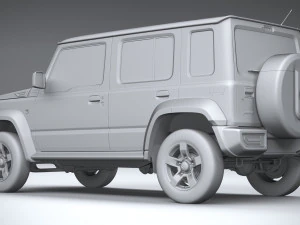 Suzuki Jimny 4style 5-door 2024 3D Model