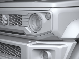 Suzuki Jimny 4style 5-door 2024 Modelo 3D