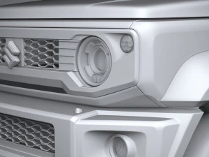 Suzuki Jimny 4style 5-door 2024 3D Model