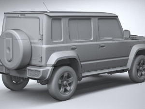 Suzuki Jimny 4style 5-door 2024 Modelo 3D
