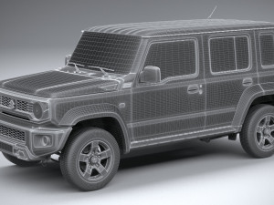 Suzuki Jimny 4style 5-door 2024 Modelo 3D