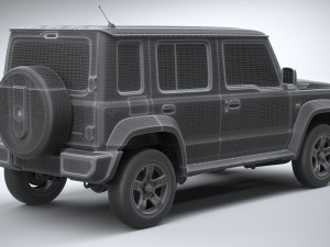 Suzuki Jimny 4style 5-door 2024 Modelo 3D