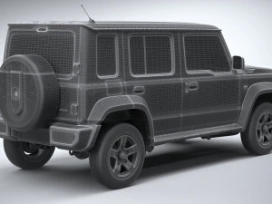 Suzuki Jimny 4style 5-door 2024 3D Model