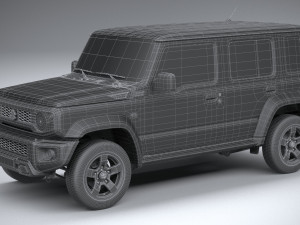 Suzuki Jimny 4style 5-door 2024 Modelo 3D