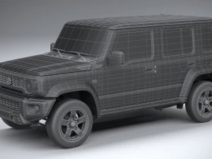 Suzuki Jimny 4style 5-door 2024 3D Model