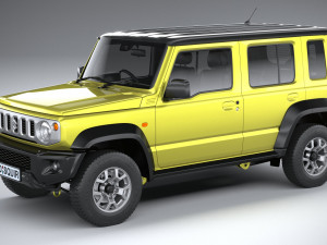Suzuki Jimny 5-door 2024 3D Model