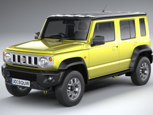 Suzuki Jimny 5-door 2024 3D Model