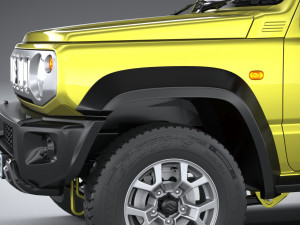 Suzuki Jimny 5-door 2024 3D Model