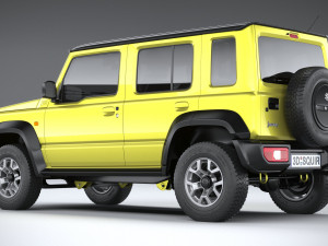 Suzuki Jimny 5-door 2024 3D Model