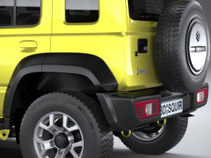 Suzuki Jimny 5-door 2024 3D Model