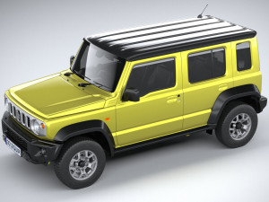 Suzuki Jimny 5-door 2024 3D Model