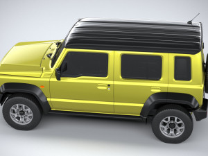 Suzuki Jimny 5-door 2024 3D Model