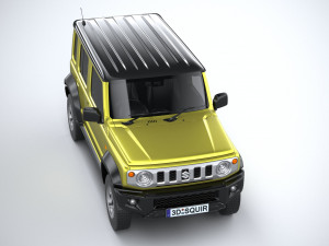 Suzuki Jimny 5-door 2024 3D Model