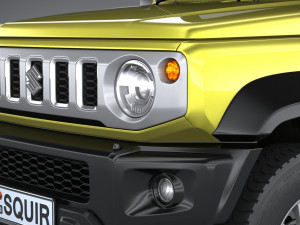 Suzuki Jimny 5-door 2024 3D Model