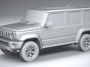 Suzuki Jimny 5-door 2024 3D Model
