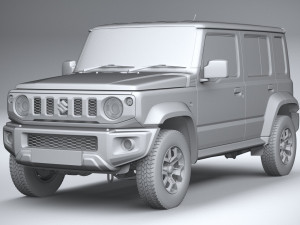 Suzuki Jimny 5-door 2024 3D Model