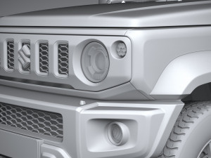 Suzuki Jimny 5-door 2024 3D Model