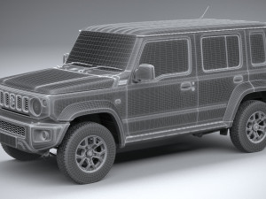 Suzuki Jimny 5-door 2024 3D Model