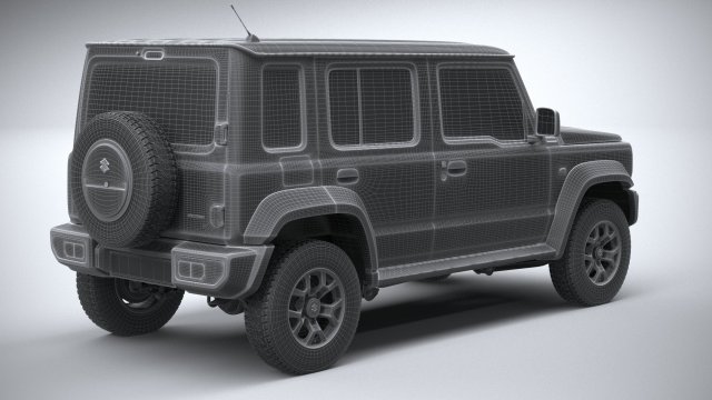 Suzuki Jimny 5door 2024 3D Model in SUV 3DExport