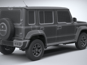 Suzuki Jimny 5-door 2024 3D Model