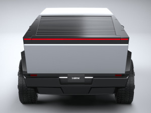 Tesla Cybertruck 2025 3D 모델