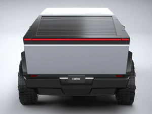 Tesla Cybertruck 2025 3D Model