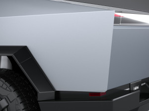 Tesla Cybertruck 2025 3D 모델
