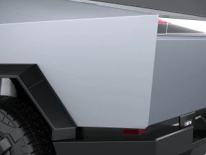 Tesla Cybertruck 2025 3D Model