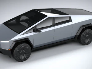 Tesla Cybertruck 2025 3D Model