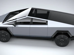 Tesla Cybertruck 2025 3D Model
