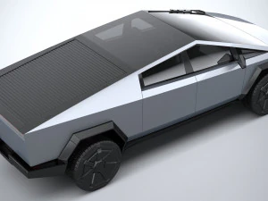 Tesla Cybertruck 2025 3D Model