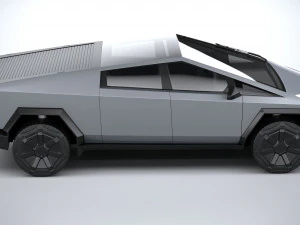 Tesla Cybertruck 2025 3D Model