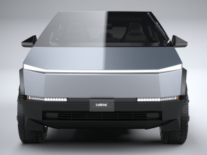 Tesla Cybertruck 2025 3D 모델