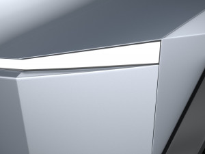 Tesla Cybertruck 2025 3D 모델