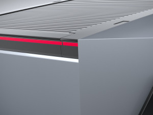Tesla Cybertruck 2025 3D 모델