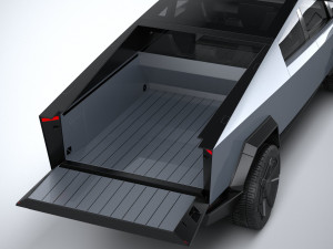 Tesla Cybertruck 2025 3D 모델