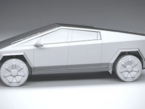 Tesla Cybertruck 2025 3D Model