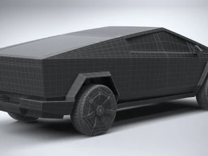 Tesla Cybertruck 2025 3D Model